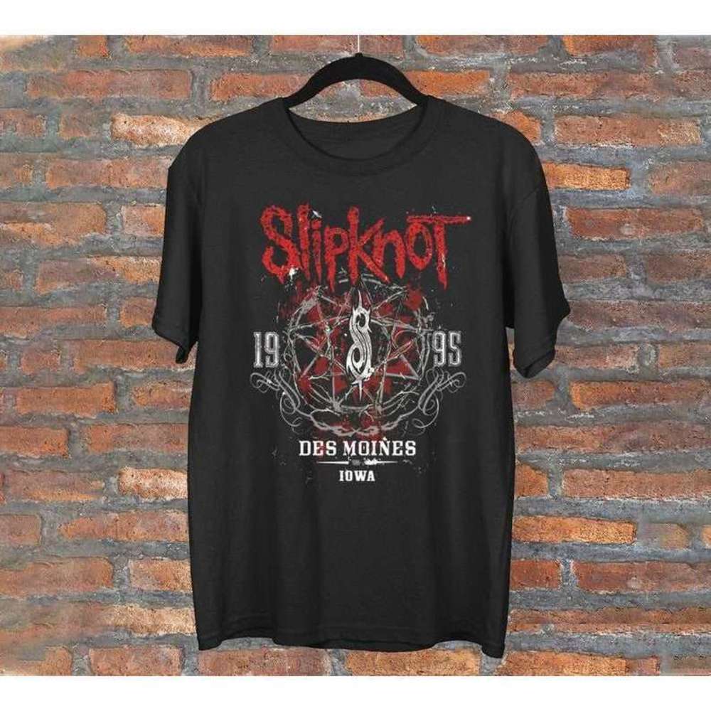 Vintage Slipknot 1995 Des Moines Iowa T Shirt